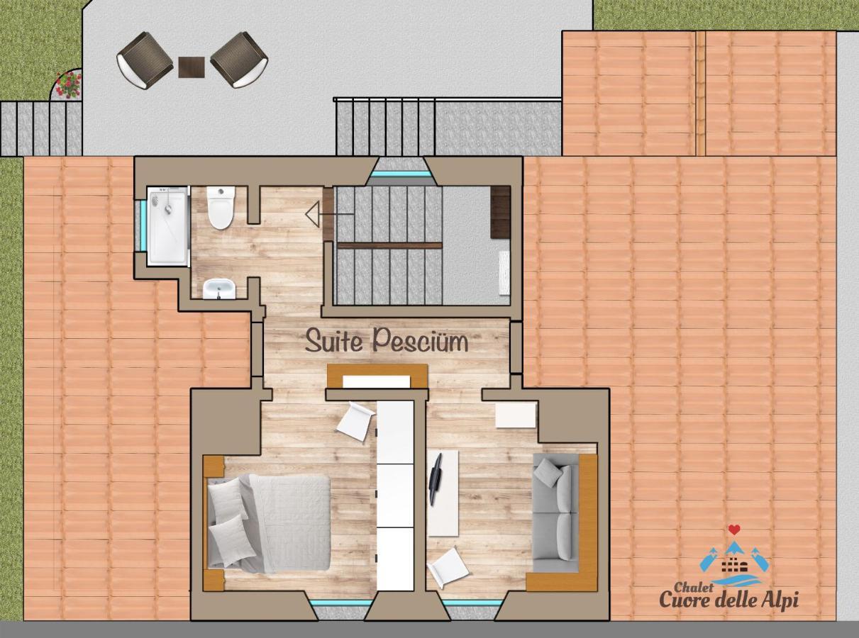 Chalet Cuore delle Alpi Airolo Esterno foto